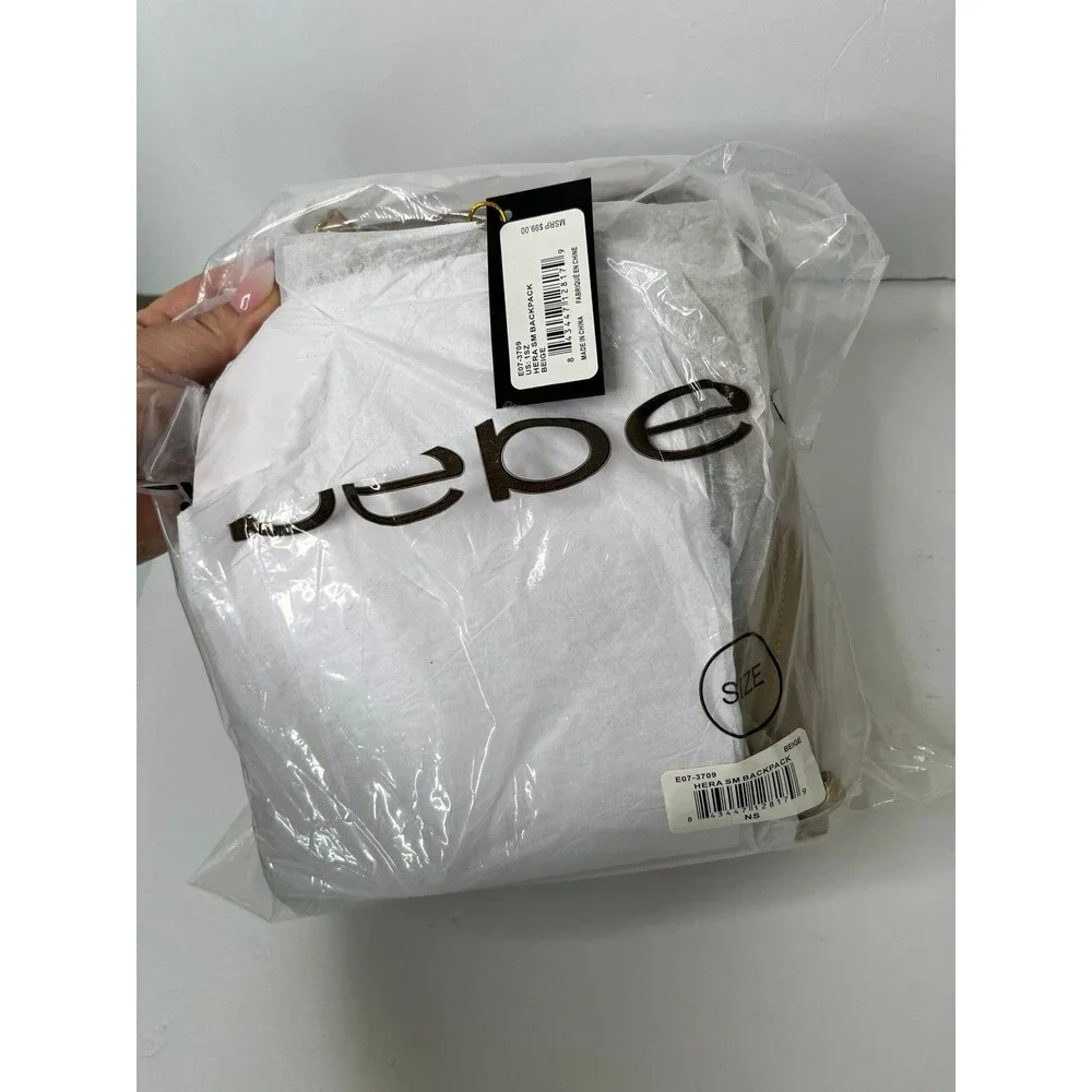 Bebe Hera Backpack Tan Small #549